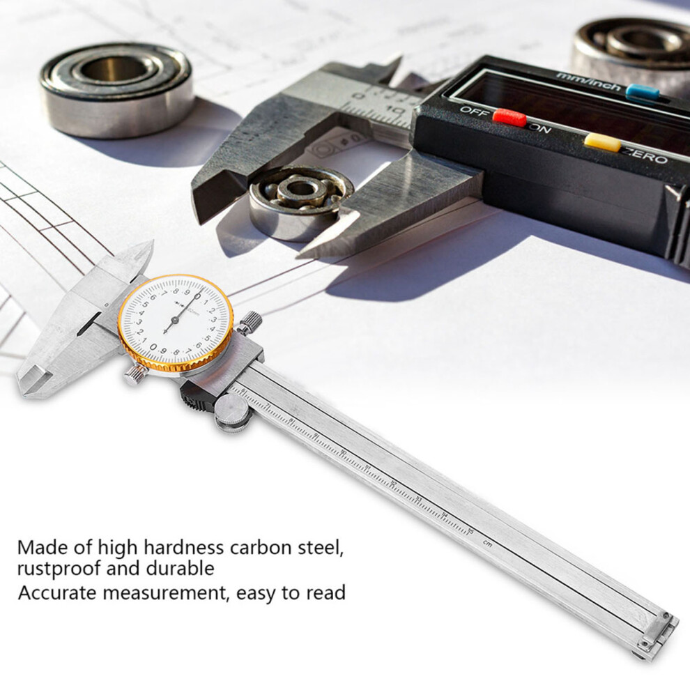 0150Mm/0.02Mm Vernier Caliper 0-150Mm Steel Tool 8231393795002