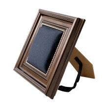 Elegant Wooden Photo Frame Styles Jewelry Holder Stand-Black
