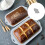 Flexible Nonstick Silicone Cake Pan 2 Size Foldable Bread Loaves 2
