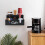 Rustics Farmhouses Styles Kaffeestations-Organizer aus-Weiß 5