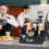Rustics Farmhouses Styles Kaffeestations-Organizer aus-Weiß 6