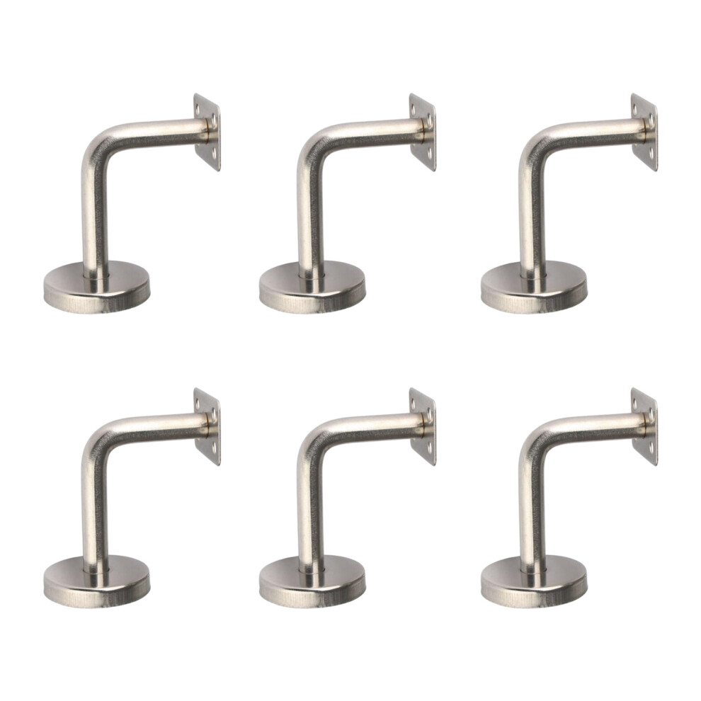 6Pcs Stainless Steel Stair Handrail Bracket For-Plain Film 80 7754004358720