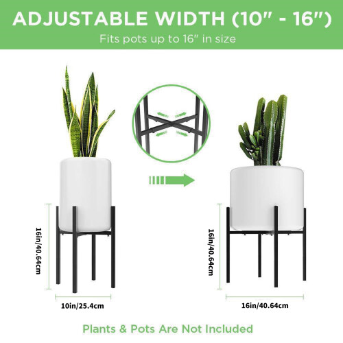 Strong X Shape Iron Garden Stand Variable Width Ideal For Home 2
