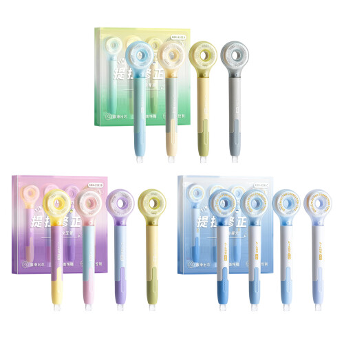 4Pcs Correction Tape Roller Total 36m for School and Offices-C 1