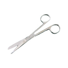 Roestvrijstalen schaar, chirurgische gaasschaar, draadverwijderingsschaar, laboratoriumdissectieschaar, 14 cm