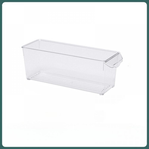 Refrigerator Storage Box Thickened Plastic Transparent Freezer Box Drawer Type Beverage Egg Fresh-keeping Box Kitchen Finishing Box