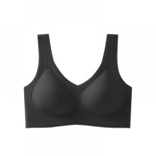 Latex voedingsbeha zonder beugels, zachte, naadloze, comfortabele sportonderkleding voor vrouwen.