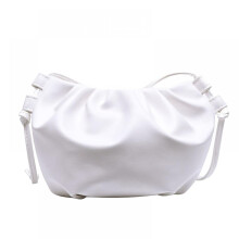 Bolsa transversal dobrável em formato de saia, versátil, durável e moderna.