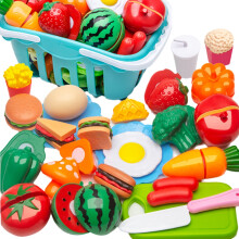 Kinderspeelhuisje, speelgoedkeuken, winkelwagentje voor meisjes, groentesnijhorloge, babyfruitsnijhorloge, jongensgroep