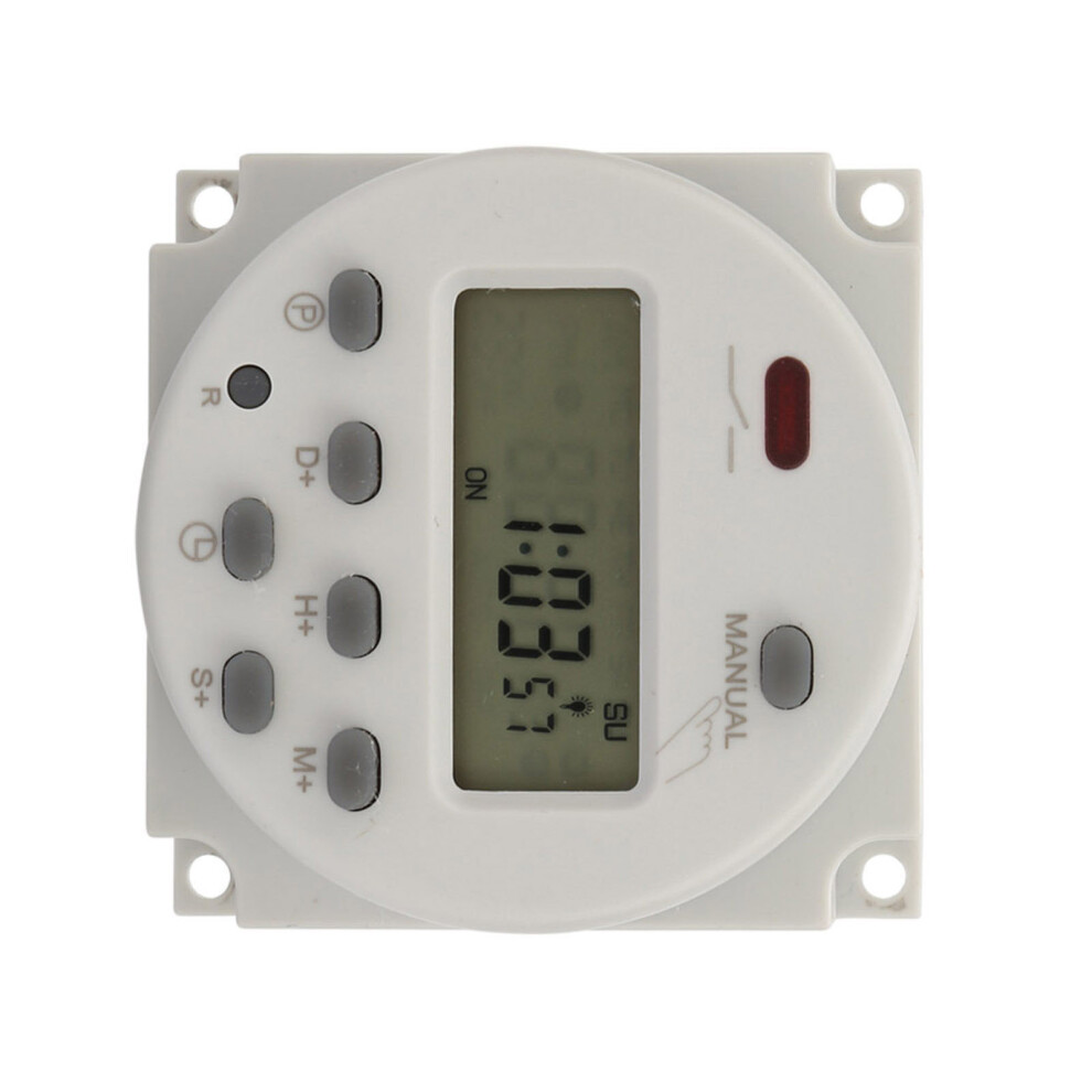 7 Day Digital Timer Switch 1S-168H 5Va 5V Dc Programmable Compact 5041393795475