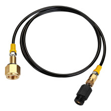 Hoge Druk CGA320/W21.8-14 Co2 Tank Cilinder Adapter voor-CGA320