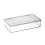 Clear Stackable Storage Bin With Lid Sturdy Plastic Space-S 1
