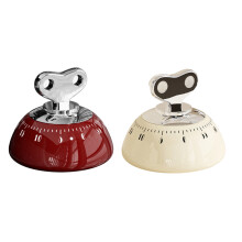 Functionele magnetische timers voor koken Studie van-Rood en wit