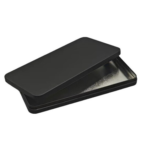 Durable Rustproof Metal Organizers Box For Small-Black 1PCS