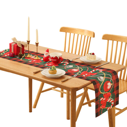 Festival Dining Table Decoration Machine Washable Christmas-3