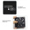 Fish Tanks Cooling Fan FishTank Temperature Control Fan 5