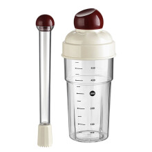 600ml Mixing Cup Leak proof Seal Durable Design-Red ball style