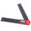 Digital Angle Ruler 0-360 Protractor 2000mA Black 15