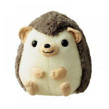 Peluche riccio rotondo e sferico, bambola di peluche grande con artiglio, bambola resistente