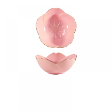 Cherry blossom ceramic tableware ceramic cherry blossom petal plate seasoning plate, sauce plate vinegar plate