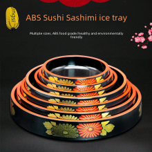 Sashimi Plate Sunflower Sushi Bucket Sushi Plate Ice Plate Sashimi Plate Tableware