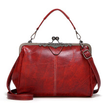 Bolsa feminina, bolsa de ombro, bolsa transversal, bolsa feminina com fecho, bolsa estilo carteiro retrô