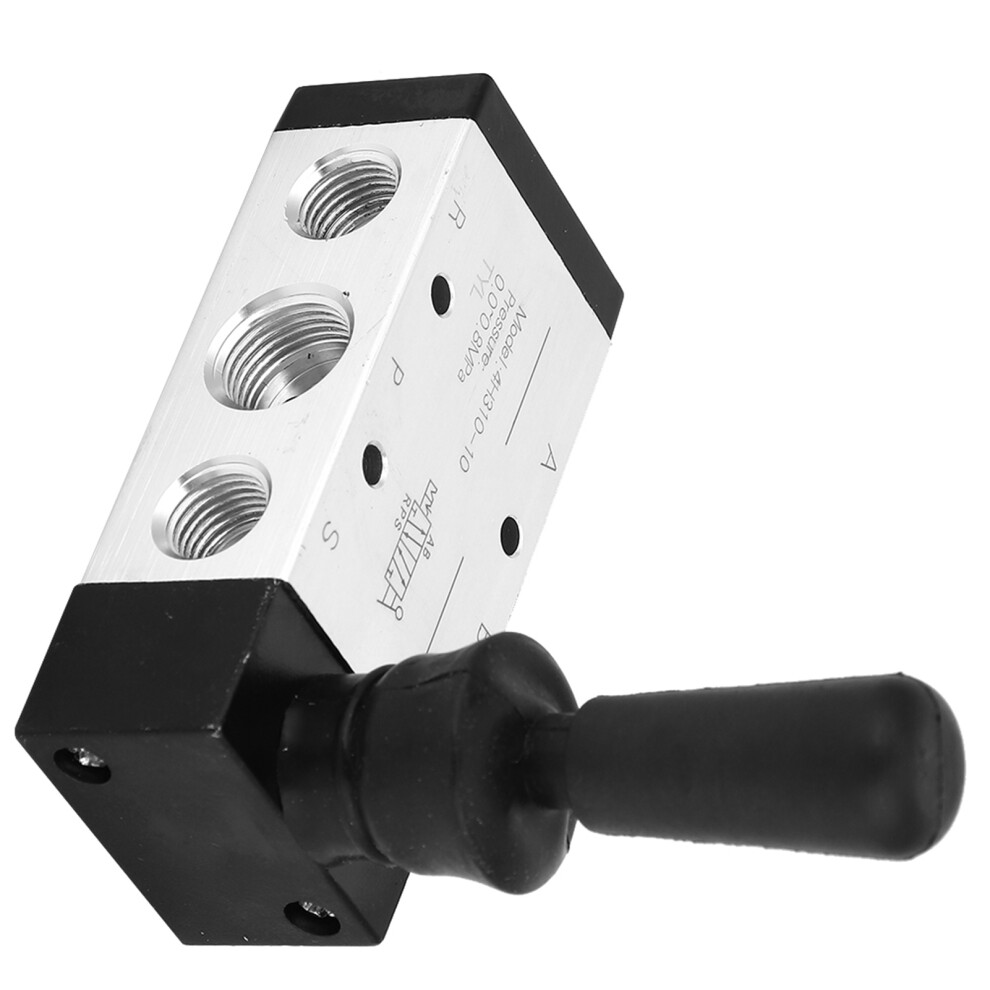 4H310-10 Hand-Pull Pneumatic 2P5w Pt3/8 Black 4961393796320