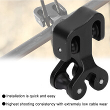 Archery Cable Slide Block 4x2.5x1.7cm 40g Black