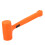 1 lb PVC Rubber Soft Face Dead Blow Hammer 12