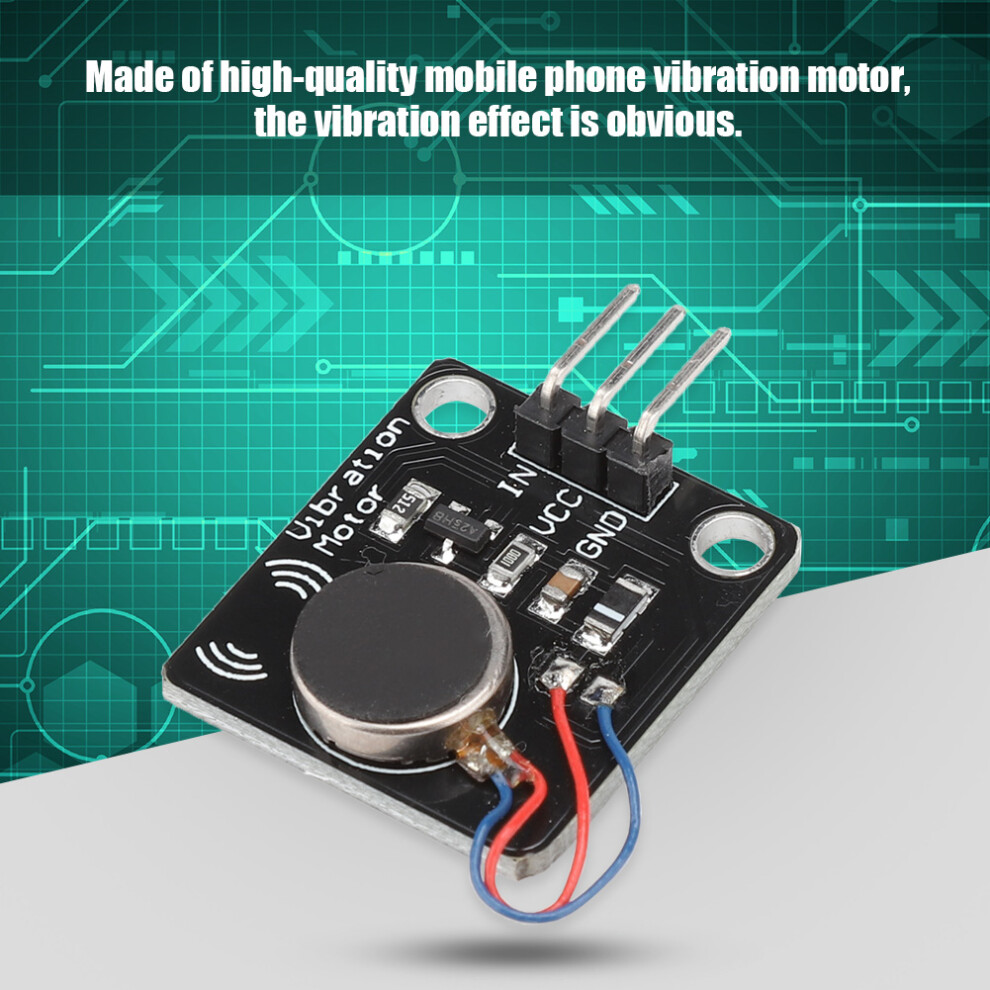 Arduino Vibration Motor Module Dc Phone Vibrator Durable Compact Design 6901393797819