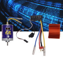540 Brushed Motor 45A ESC 36x50mm Orange for 1/10