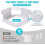 Adjustable Sheet Clips Keep Sheets in Place, Fitted Bed Sheet Holders Keep Sheets Firm & Tight for Bed Concers Bed 6