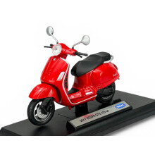 WELLY 2017 VESPA GTS 125CC 1:18 SCOOTER NEW 12851