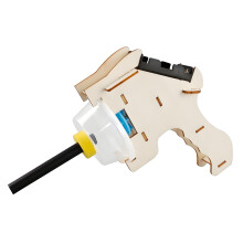 Hands-On-Montage-Staubsauger-Bausatz aus Holz, nicht-A