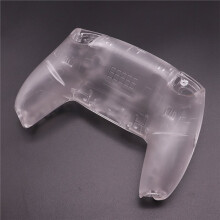 Full Set Clear Housing Shell for PS5 Controller Custom with Buttons,Touchpad Cover&Transparent Protective Case Skin Kit