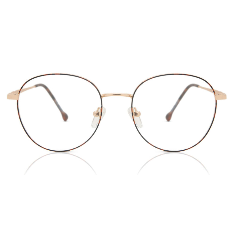 Smartbuy Collection Gold Full Rim Oval Tortoise Adrianne 912G Men Eyeglasses