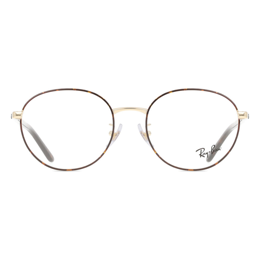 Ray-Ban RX6538D, Havana On Pale Gold Glasses, Mojo Glasses - Image 3
