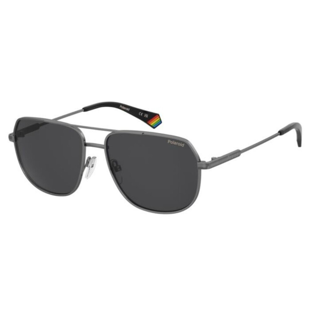 New Polaroid Women's Pld 6195/S/Xn Polarized Kj1/M9 Unisex Sunglasses Silver