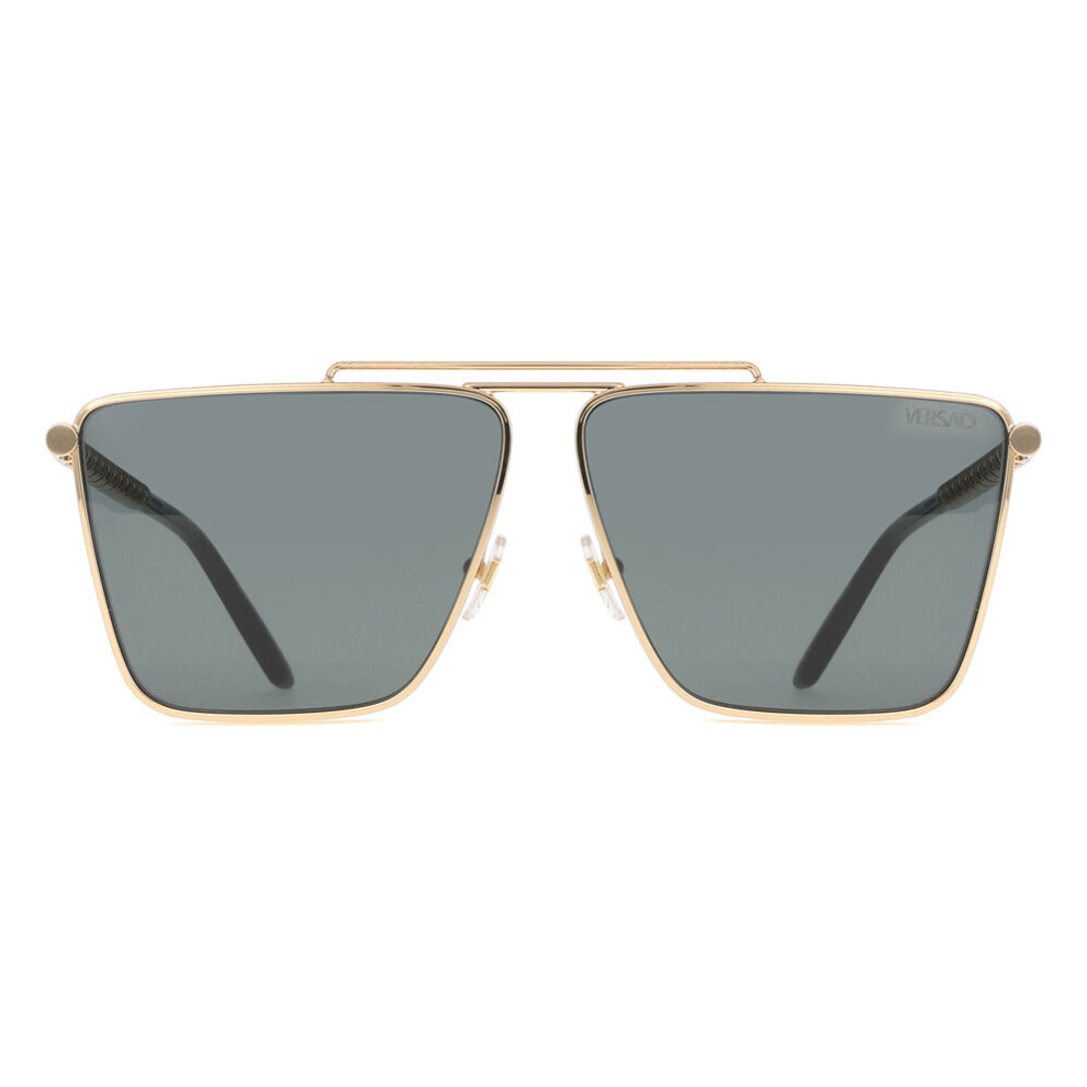 Versace Ve2266 100287 Men New Sunglasses Gold