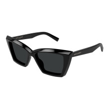 Saint Laurent SL 657/F Asian Fit 001 Women New Sunglasses