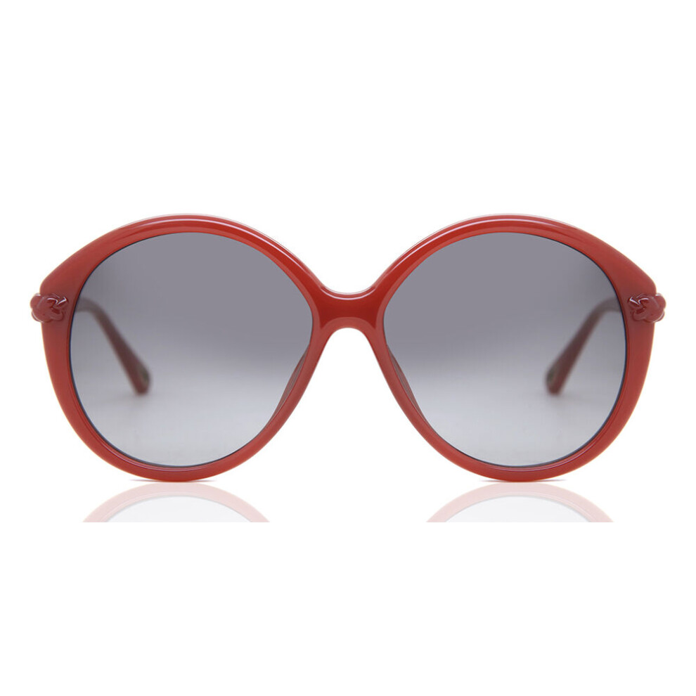 Chloe Chloé Ch0002sa Asian Fit 004 Women New Sunglasses Orange