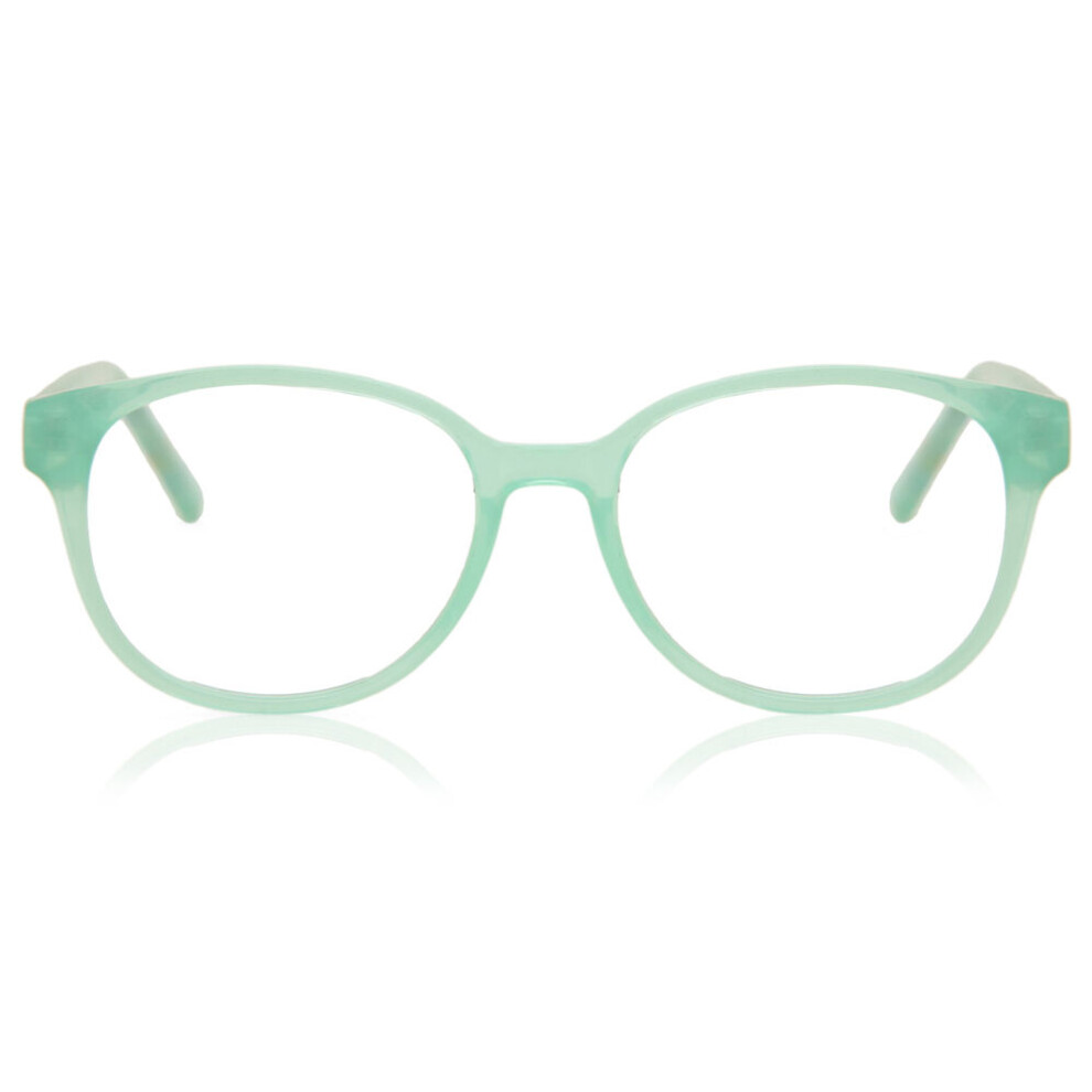Smartbuy Collection Green Full Rim Oval Transparent Smartbuy Kids Alissa Pk3a Kids Eyeglasses