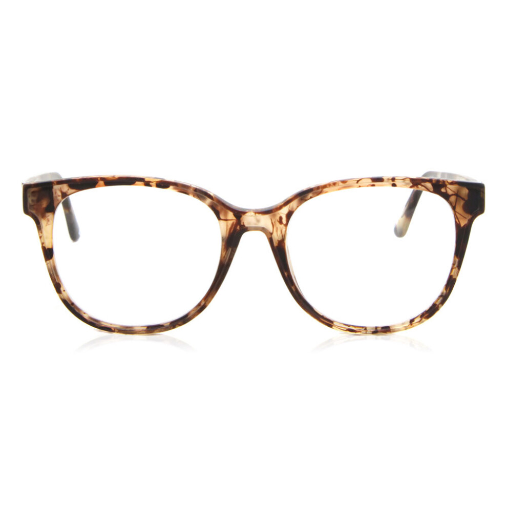 Smartbuy Collection Full Rim Oval Tortoise Kram Ac393b Unisex Eyeglasses