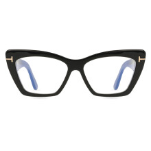 Tom Ford FT6026-B 001 Blue-Light Block Women New Eyeglasses