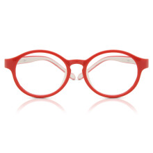 Full Rim Round Matte Red SmartBuy Kids Mel K8D Kids Eyeglasses