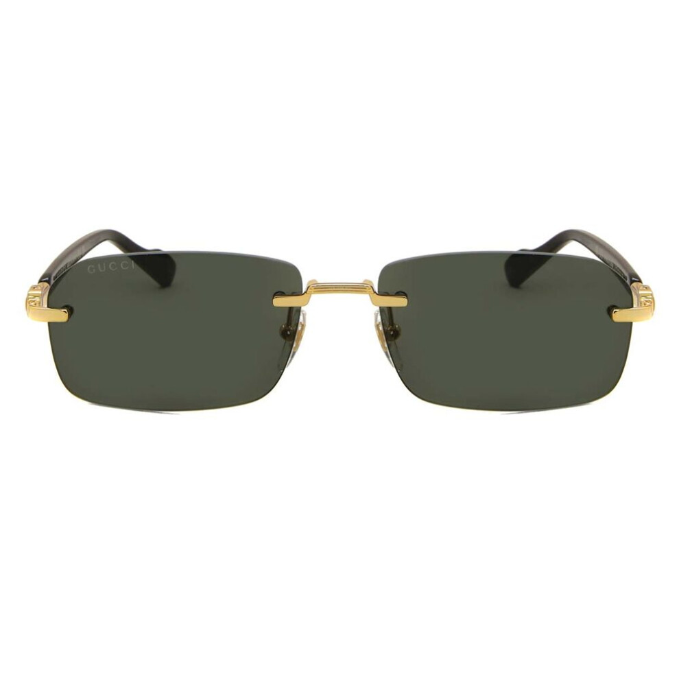 Gucci Gg1221s 001 Men New Sunglasses Gold