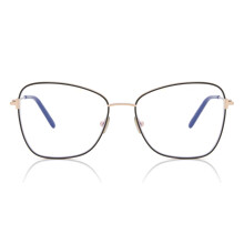 Tom Ford FT5906-B 001 Blue-Light Block Women New Eyeglasses