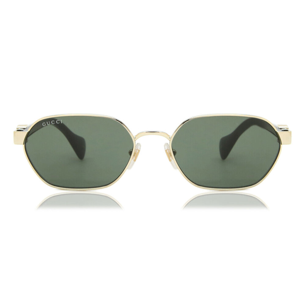 Gucci Gg1593s 001 Women New Sunglasses Gold