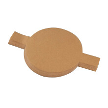 100 Blatt runde Kuchenform-Einlagen, Backpapier mit-9 Zoll
