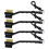 Golfs Club Cleaner Golfs Brush Oversized Head Double Side-Black 1